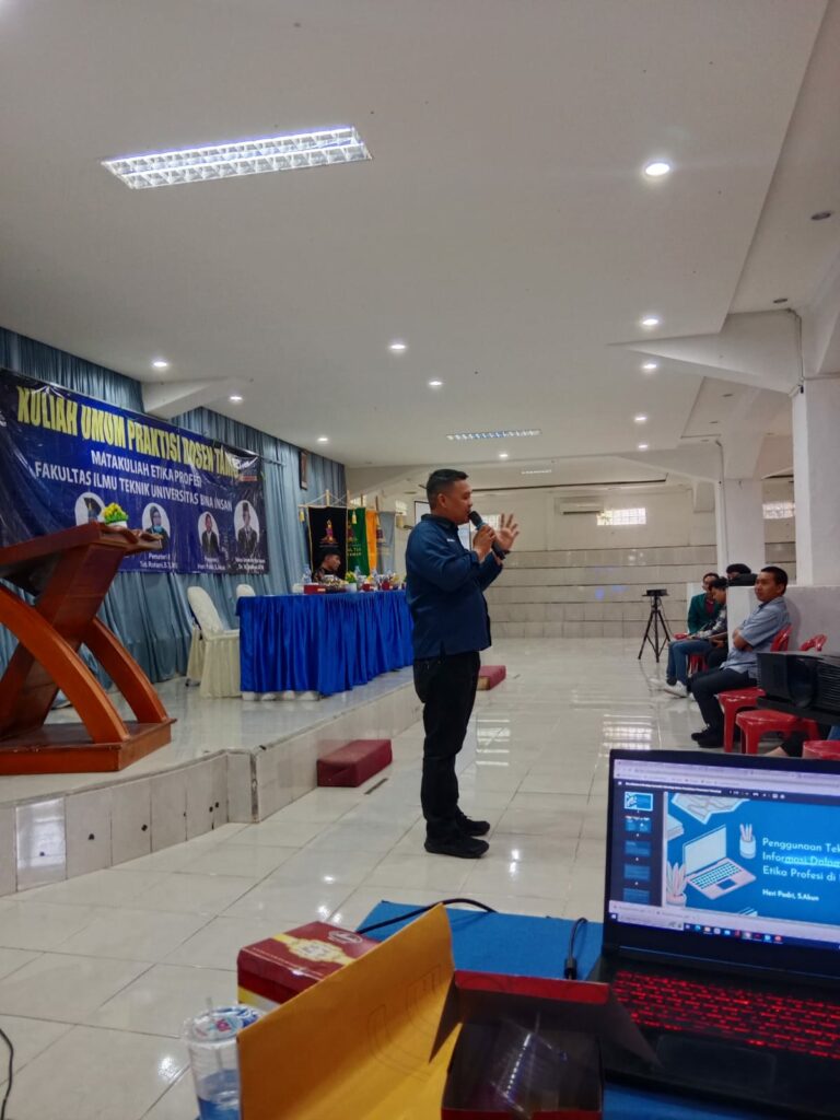 CEO BBJ Media Group Sampaikan Materi di Kuliah Umum UNIVBI