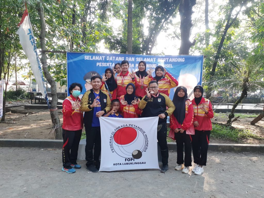 Lubuk Linggau Juara Umum Tiga Dalam Ajang Kejurda Petanque Di Lahat