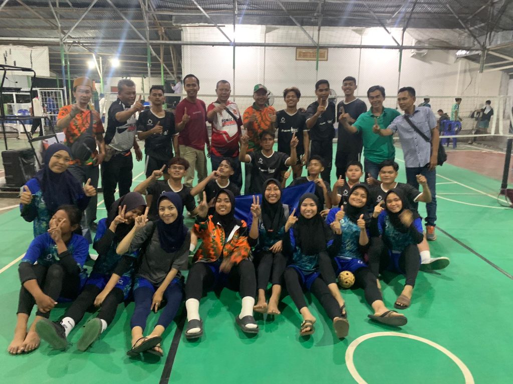 Medali Emas Bertambah Untuk Kontingen Porprov Lubuk Linggau Dari Cabang Sepak Takraw