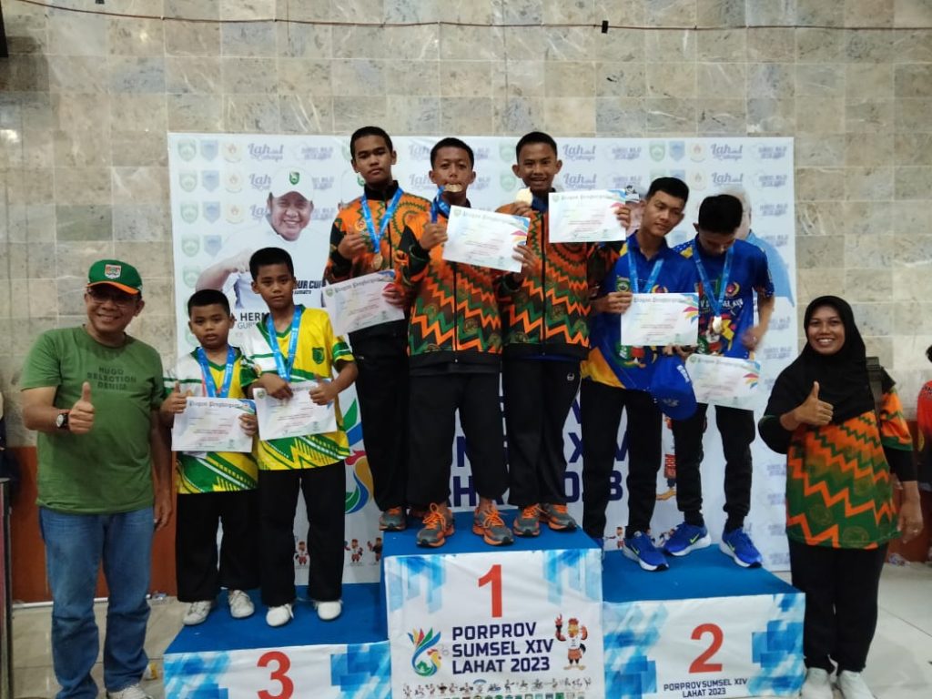 Tambahan Medali Dari Cabor Kickboxing Lubuklinggau 2 Emas, 4 Perak, dan 5 Perunggu 