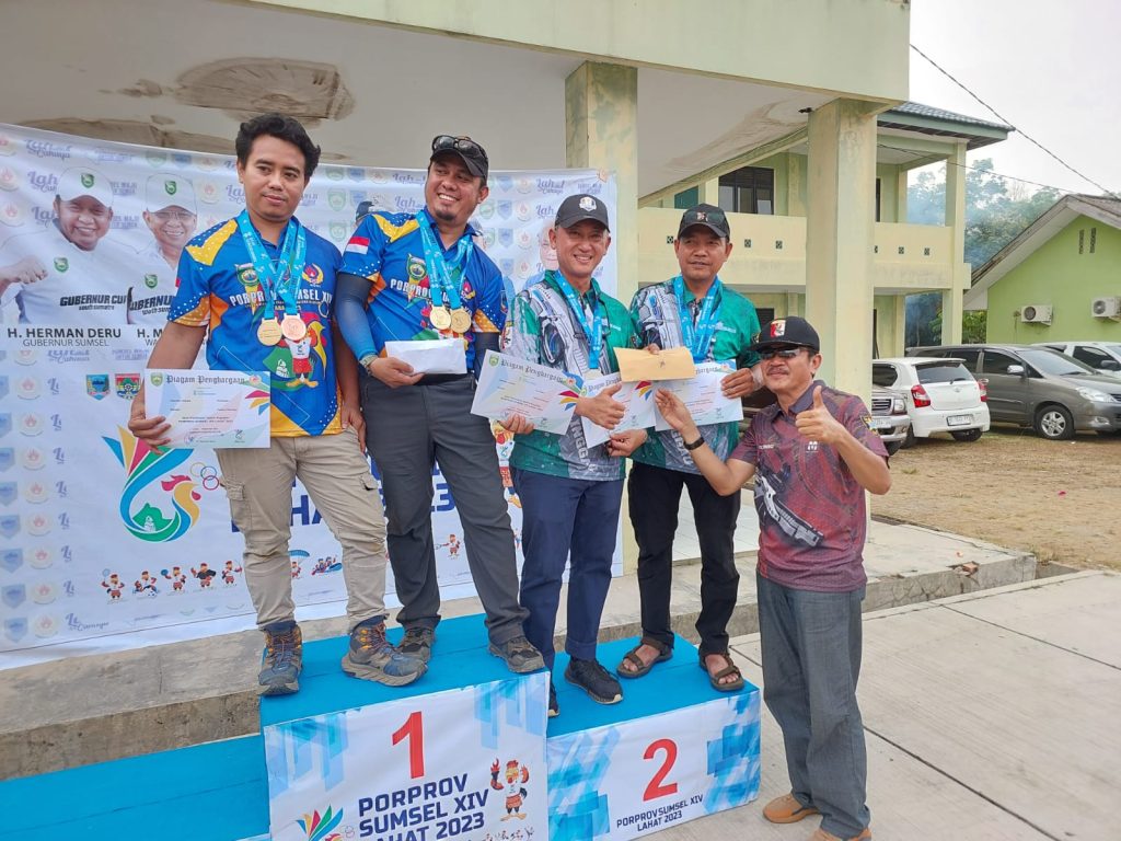 Perbakin Lubuklinggau Raih Juara Umum Porprov XIV Sumsel