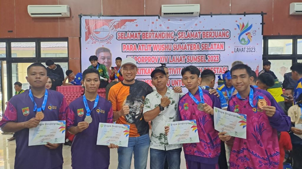 Porprov XIV Lahat, Cabor Wushu Sumbang 2 Perak dan 2 Perunggu Untuk Musi Rawas