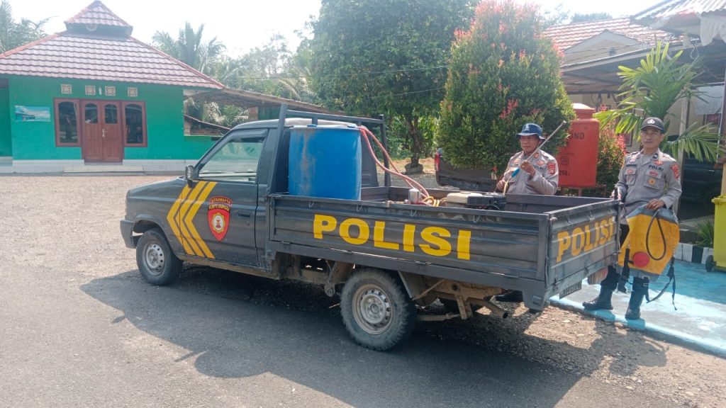 Inovasi Kapolsek Karang Jaya Mobil Patroli Di Lengkapi Alat Damkar