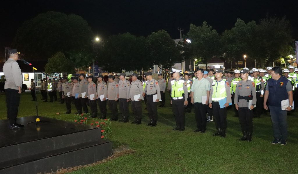 Polres Lubuk Linggau Gelar Apel Siaga Malam Bulan Ramadhan