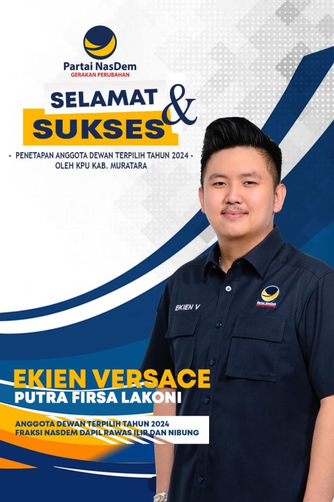 Ekien Versace Resmi Sebagai Anggota DPRD Muratara Periode 2024-2029 Berdasarkan Rapat Pleno Terbuka KPU Muratara