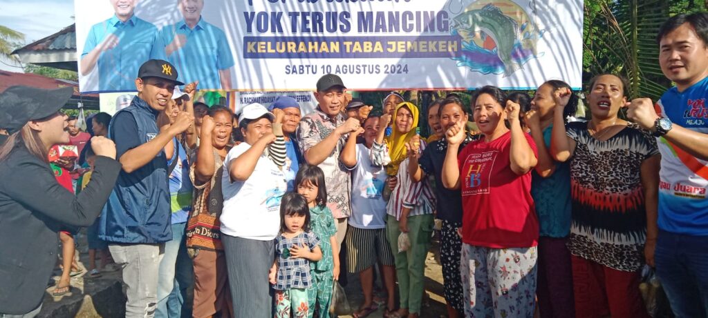 H. Rachmat Hidayat – H. Rustam Effendi Gelar Lomba Mancing Galatama Di Kelurahan Taba Jemekeh